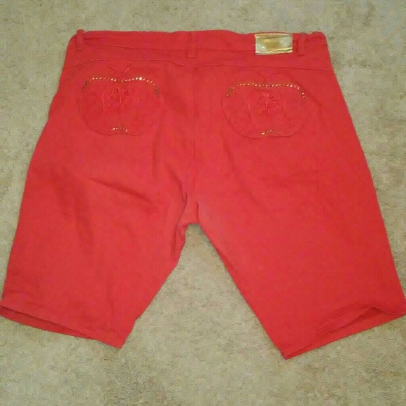 Orange apple bottoms capris - Picture 2 of 3